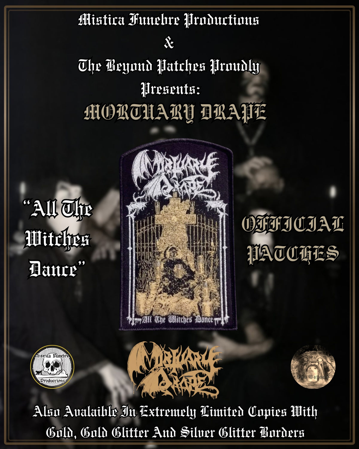 MORTUARY DRAPE - OFFICIAL PATCH
