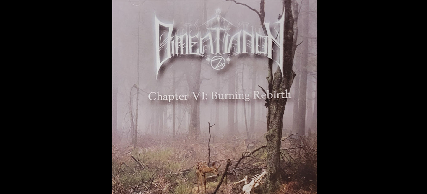 Dimentianon "Chapter VI: Burning Rebirth" CD - Black/Death/Doom Metal