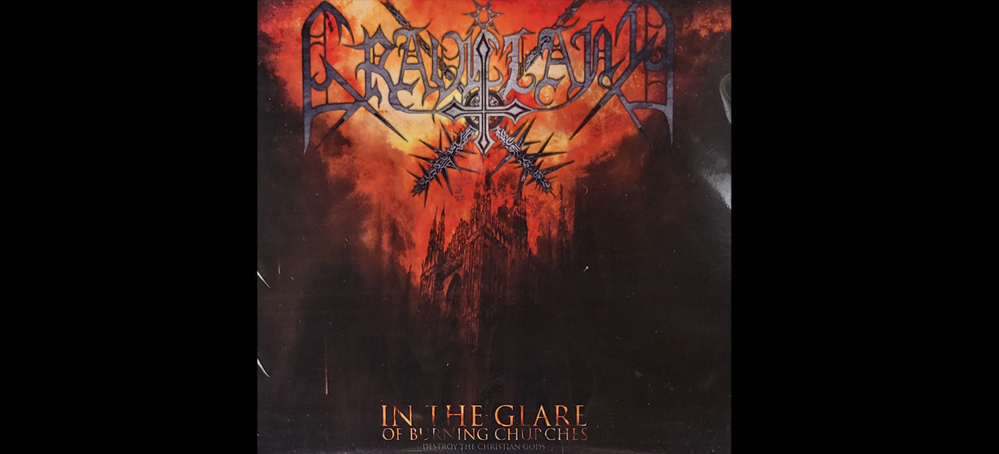 Graveland -"In the Glare of Burning Churches" CD - Black Metal