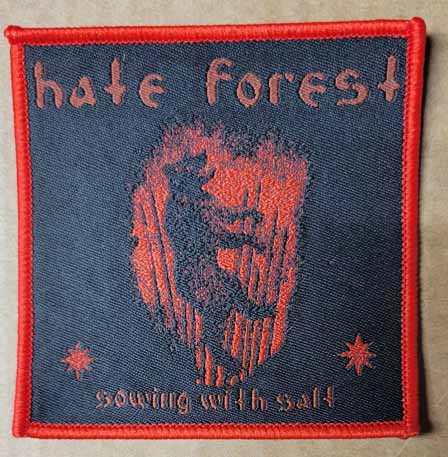 Hate Forest "Sowing With Salt" - Official Woven Patch 3x3"