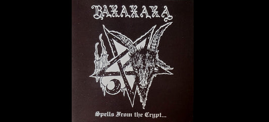 Baxaxaxa "Spells From the Crypt" CD - Black Metal from Germany.