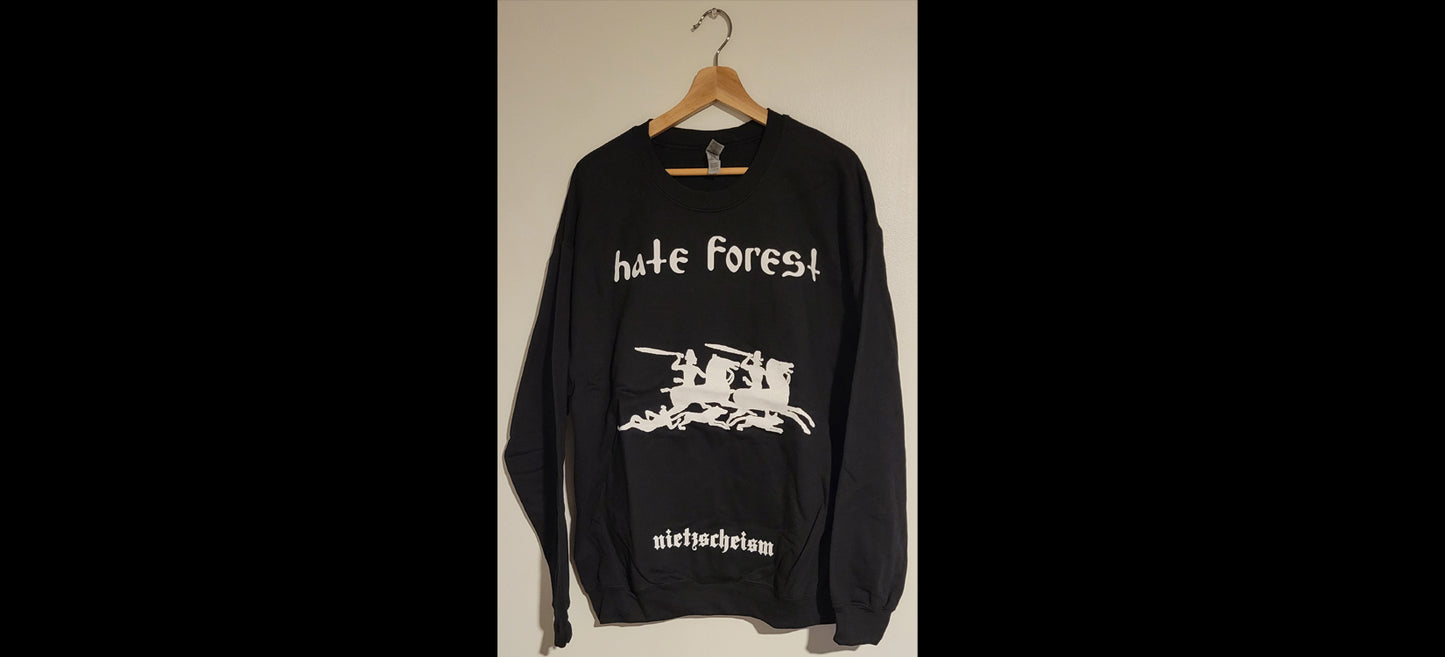 HATE FOREST "Nietzscheism" Crew neck Sweatshirt