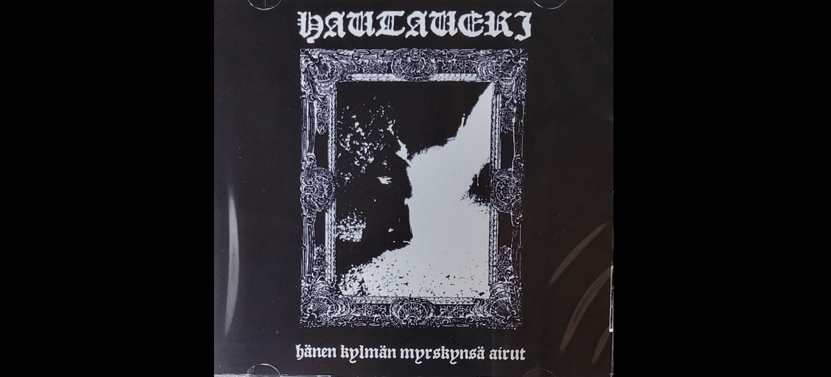 Hautaveri "Hänen kylmän myrskynsä airut" CD - Black Metal from Finland
