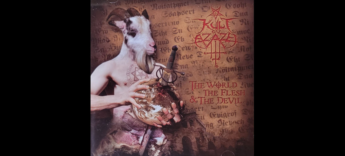 KULT OV AZAZEL "The World, The Flesh & The Devil" CD - Black Metal From The USA