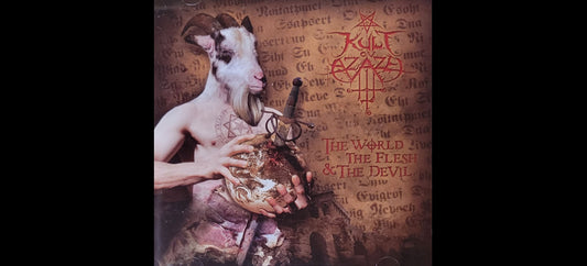 KULT OV AZAZEL "The World, The Flesh & The Devil" CD - Black Metal From The USA