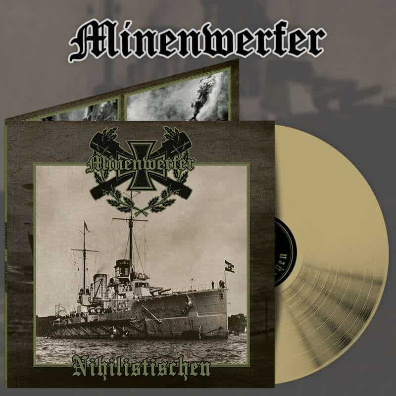 MINENWERFER "Nihilistischen" GATEFOLD GOLD LP - Black Metal from the USA Osmose Productions