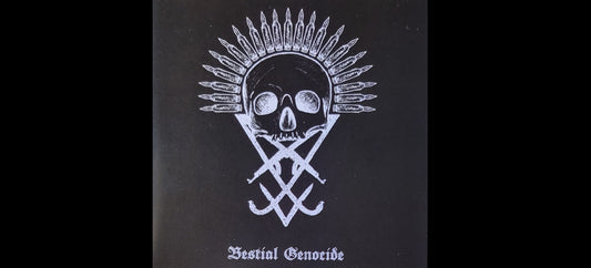 Misanthropic War "Bestial Genocide" CD - German War Metal in the style of Revenge and Conqueror
