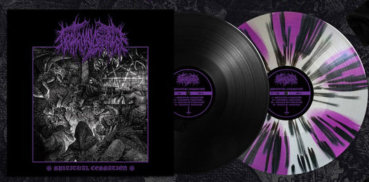 NOCTURNAL DEPARTURE "Spiritual Cessation" Black Metal from Canada - 12" LP on Black Vinyl