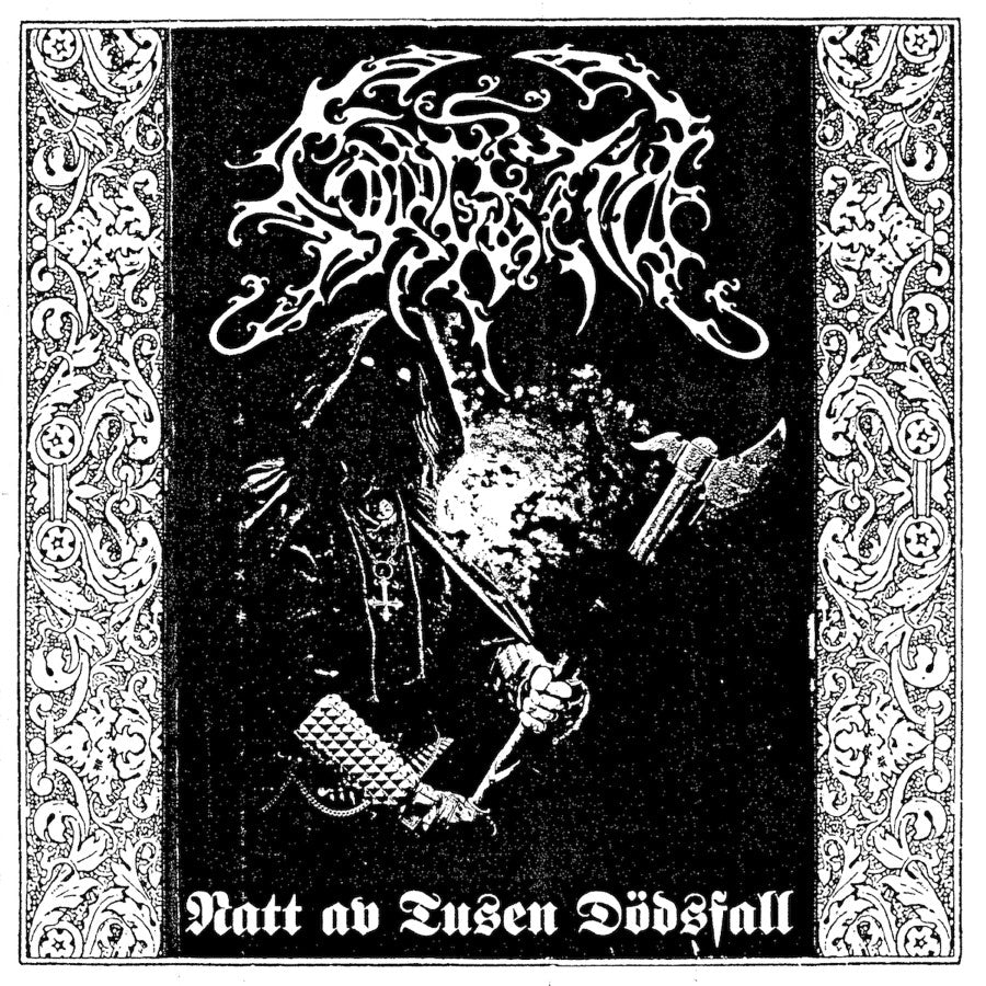 SORGETID (Vargrav) "Natt Av Tusen Dodsfall" Black Metal from Finland - 12" LP on Black Vinyl