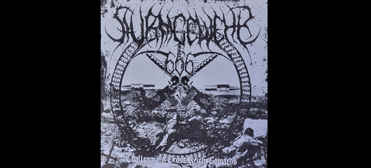 Sturmgewehr666 "Challenging Crossreich Cowards" CD - Death / Black Metal From Poland