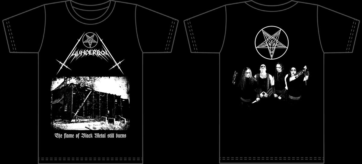 THUNDERBOLT "The Flame Of Black Metal Still Burns" T-Shirt