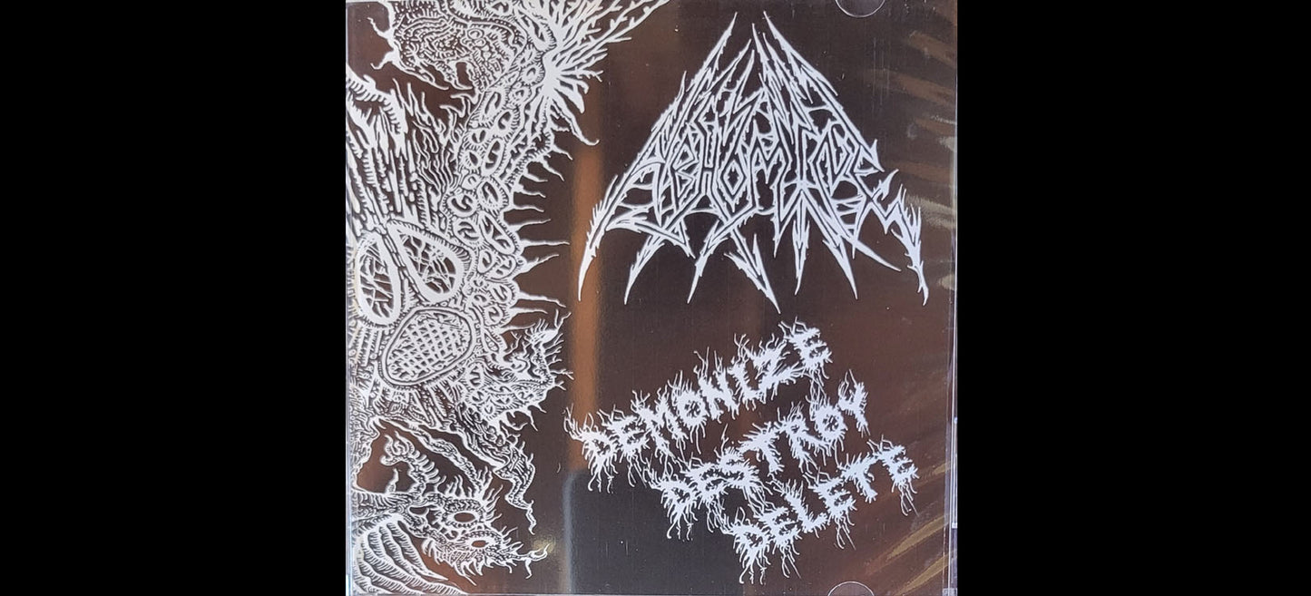 ABHOMINE "Demonize Destroy Delete" MCD - Black/Death Metal