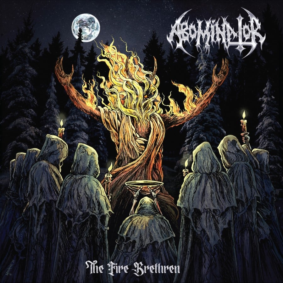 ABOMINATOR "The Fire Brethren" Black/Death Metal from Australia - 12" LP on Black Vinyl