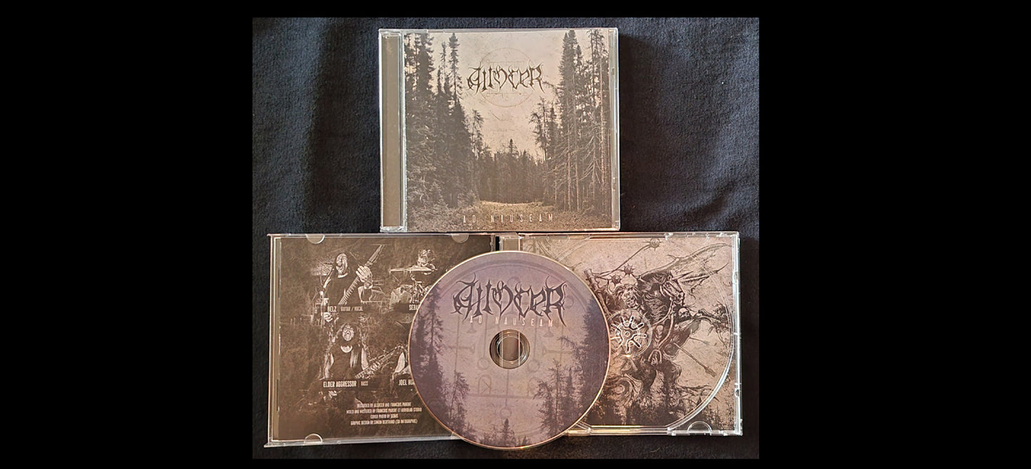 Allocer "Ad Nauseam" MCD - Black/Death Metal from Canada