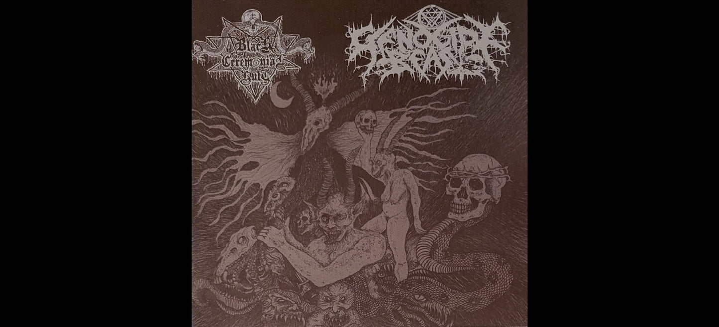 BLACK CEREMONIAL KULT / GENOCIDE BEAST "Demo XXIV / Demo XXV" CD - Death/Black Metal