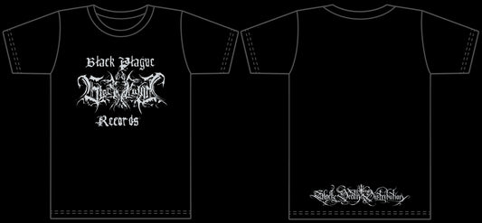 Black Plague Records Logo/Black Death Distribution Logo lower back