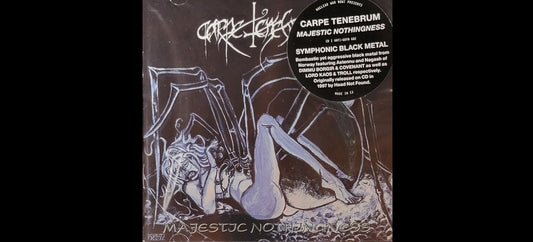 Carpe Tenebrum “Majestic Nothingness” CD - Melodic/Symphonic Black Metal from Norway.