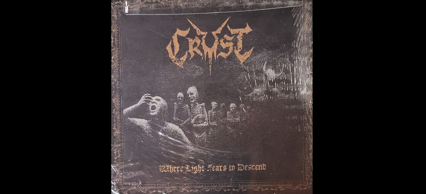 CRUST "Where Light Fears to Descend" CD - Black/Doom/Death/Sludge Metal