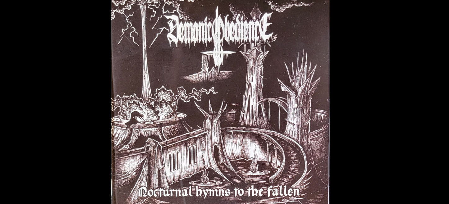 DEMONIC OBEDIENCE "Nocturnal Hymns To The Fallen" CD - Death/Black Metal from the UK