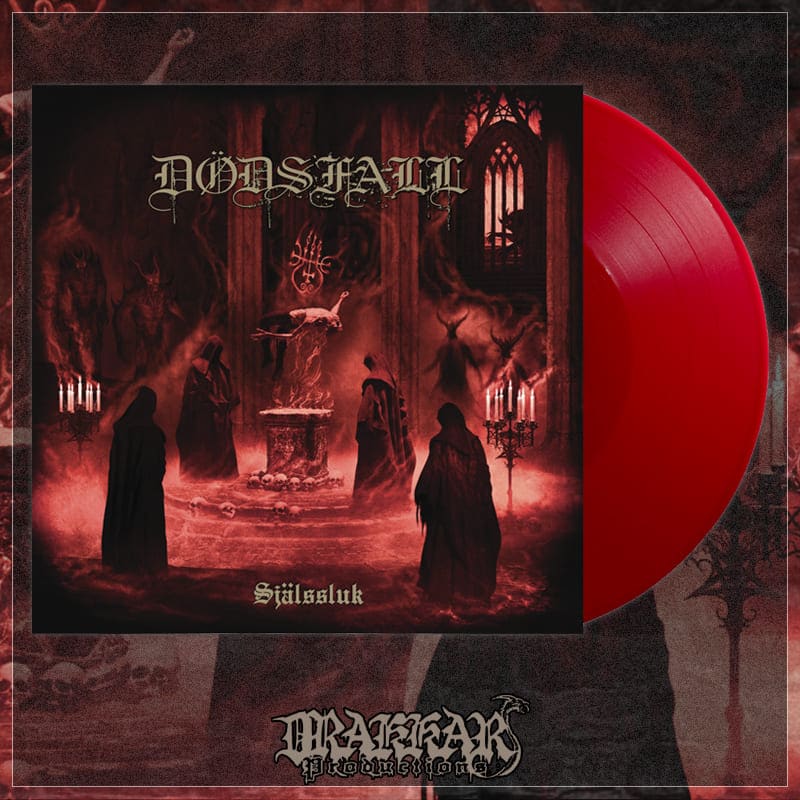 DODSFALL "Själssluk" OXBLOOD LP - Black Metal from Norway
