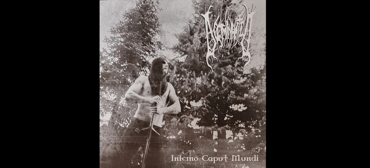 DOOMINHATED "Inferno Caput Mundi" CD - Black Metal from Italy