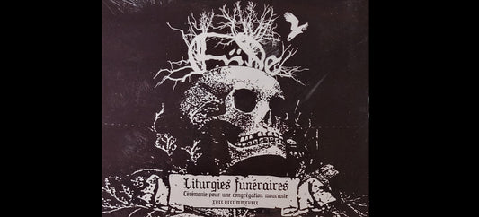 Ende "Liturgies funéraires - Cérémonie pour une congrégation mourante" LIVE ALBUM Digipack CD -  Black Metal from France