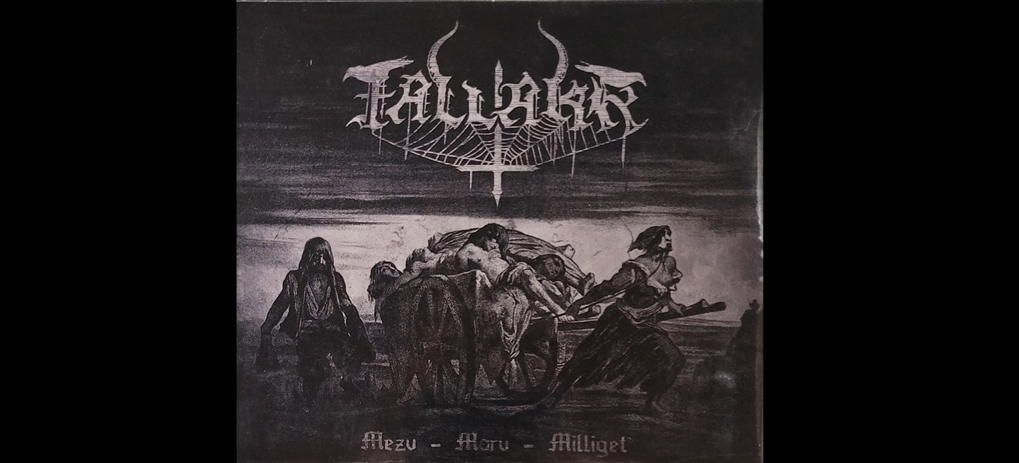 Fallakr "Mezv - Marv - Milliget" Digipack CD - Black Metal from France