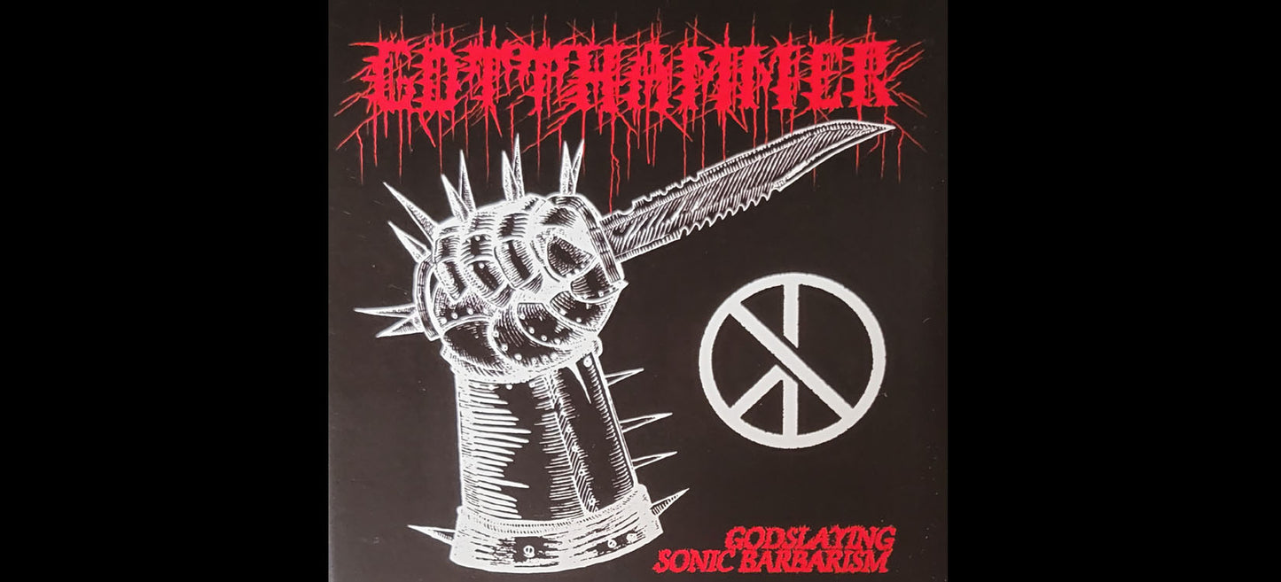 Gotthammer "Godslaying "Sonic Barbarism" MCD - Black/Death Metal