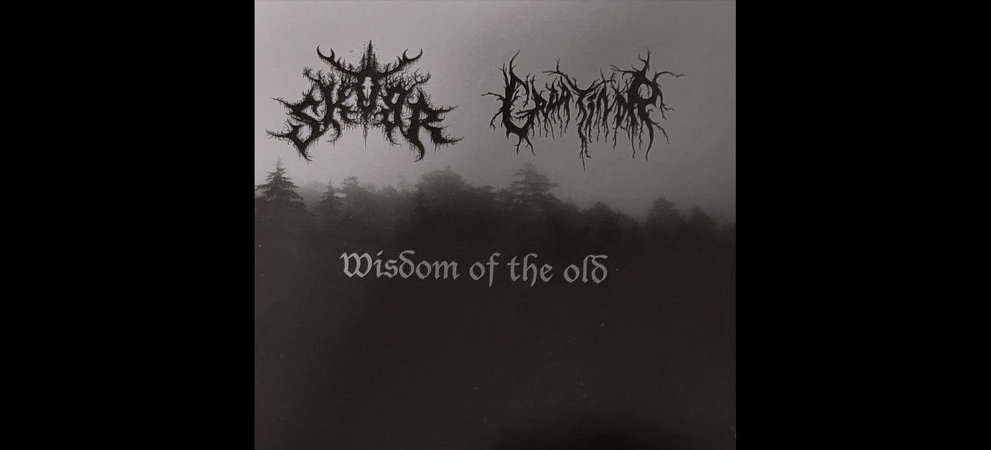 Graatindr/Skógr "Wisdom of Old" Split CD - Black Metal