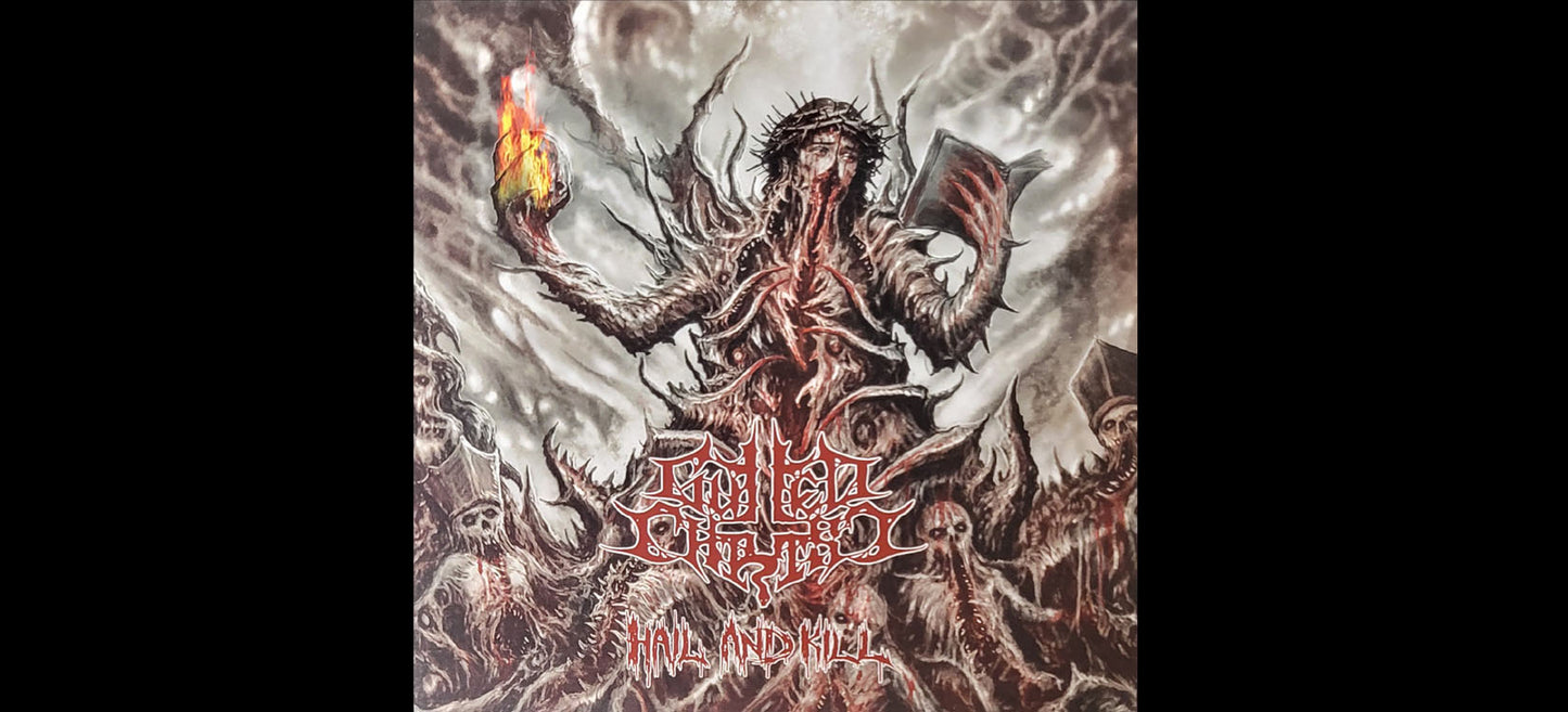 Gutted Christ "Hail and Kill" CD - Satanic Black Death from the U.S.