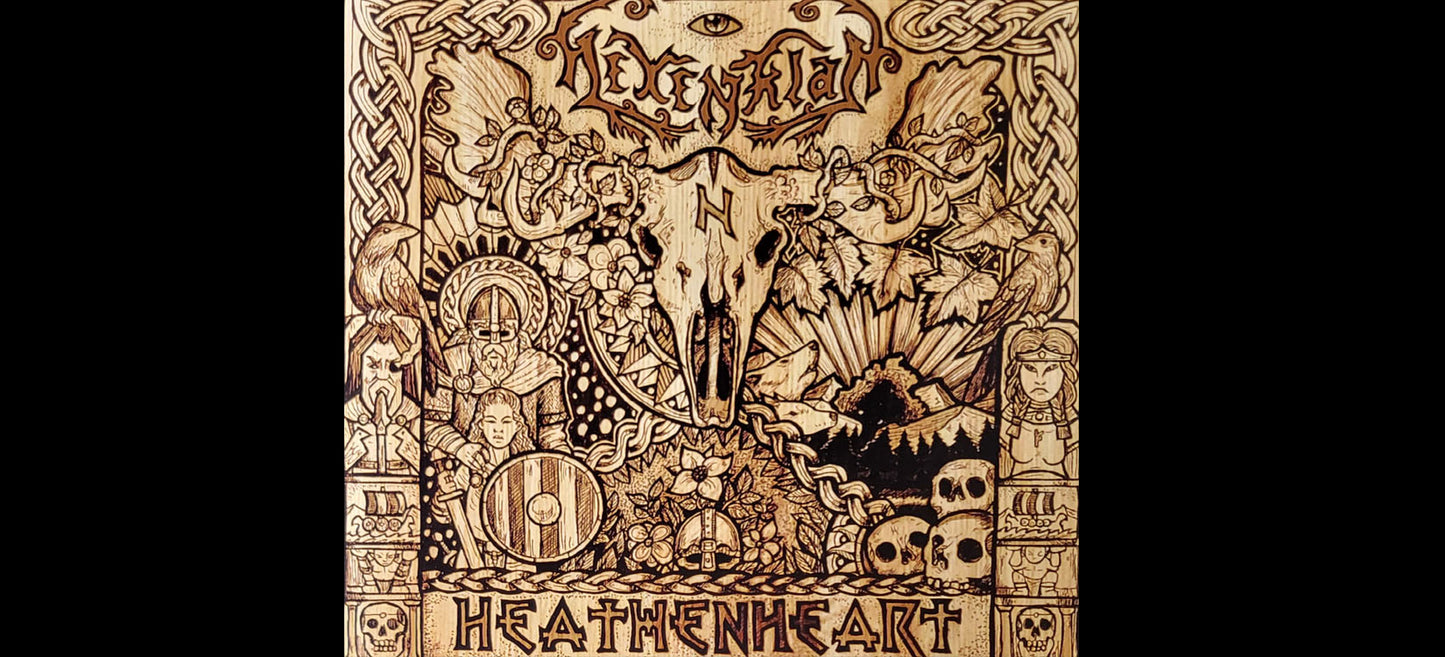 Hexenklad "HeathenHeart" CD - Black-Folk Metal from Canada