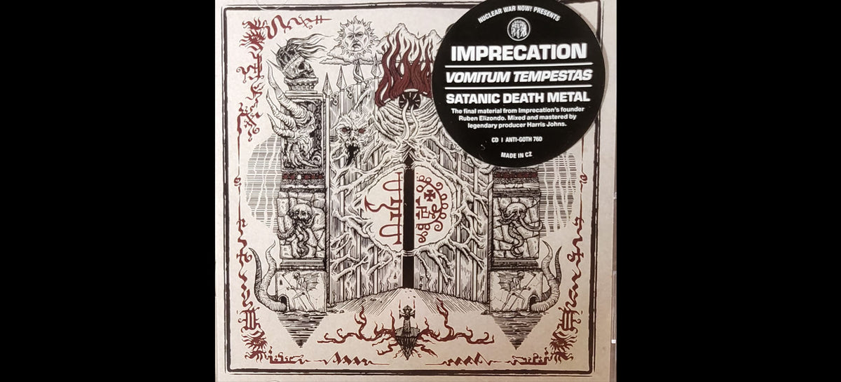Imprecation "Vomitum Tempestas" CD - Death Metal from the USA.