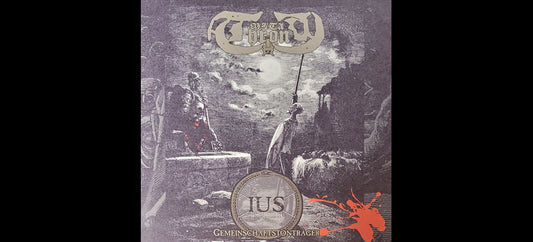 IUS (Ger.) / METATHRONE (Ger.) - “Auf das der Tod uns folgen möge / Bergbach” CD - Black Metal / Symphonic/Depressive Black Metal