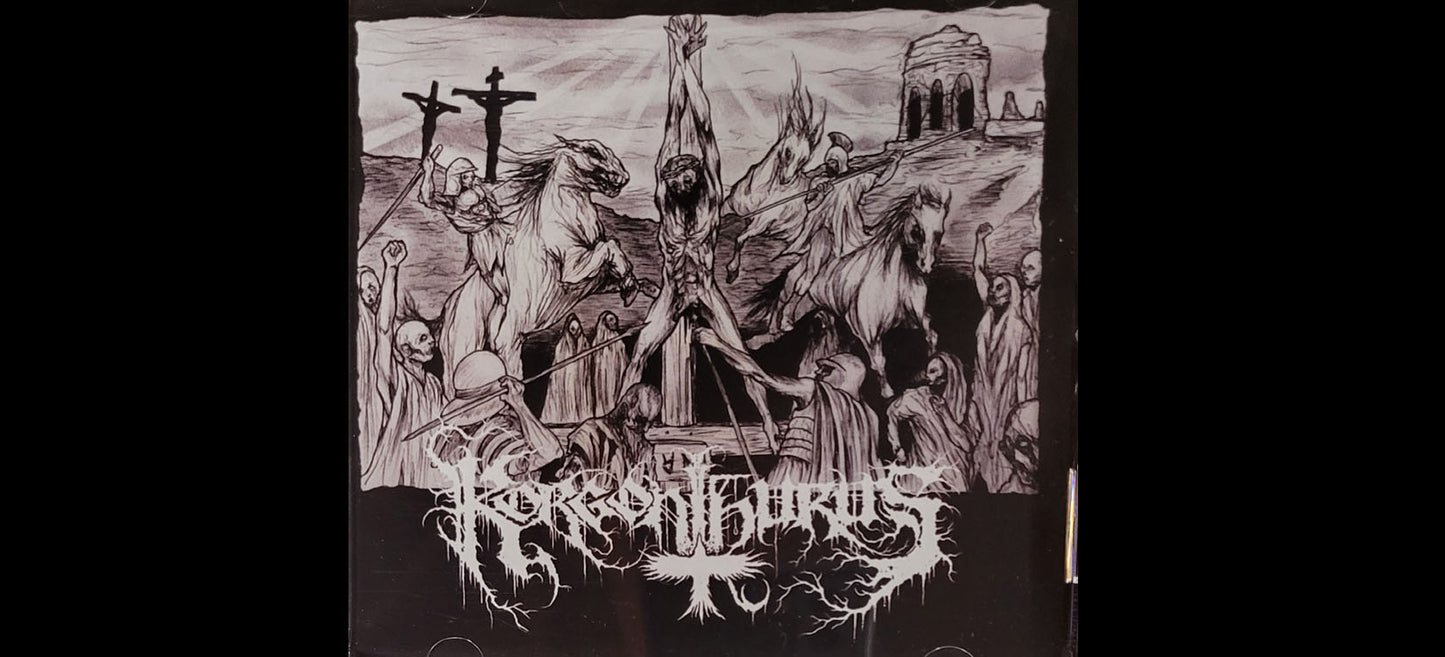 Korgonthurus / Ristillä Mädäntyen Split CD - Black Metal