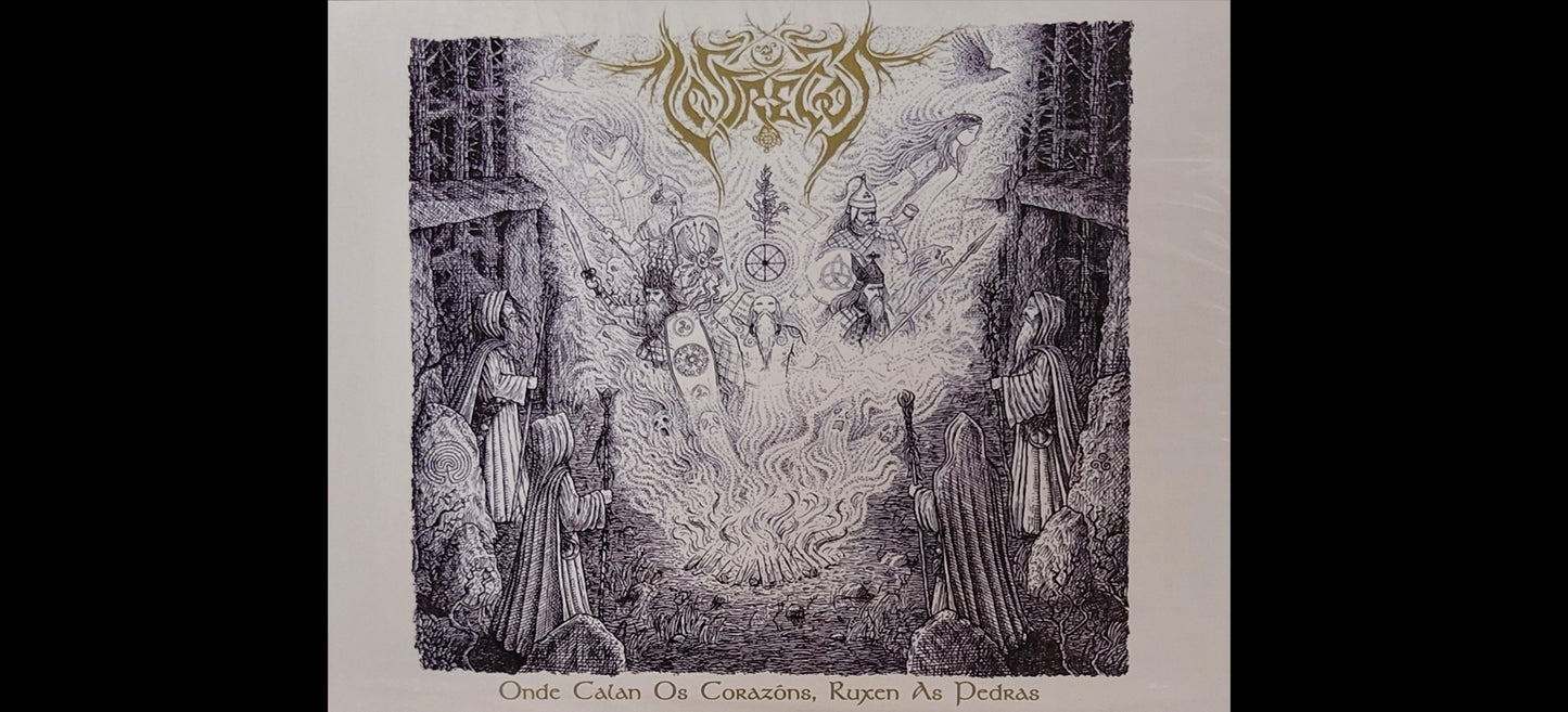 LÓSTREGOS "Onde Calan os Corazóns, Ruxen as Pedras" Digipak CD - Melodic/Pagan Black Metal from Spain