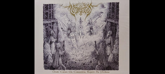 LÓSTREGOS "Onde Calan os Corazóns, Ruxen as Pedras" Digipak CD - Melodic/Pagan Black Metal from Spain