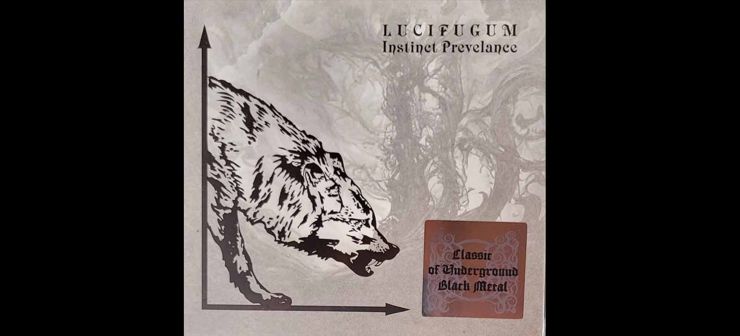 LUCIFUGUM "Instinct Prevelance" Digipack CD - Classic of Underground Black Metal from Ukraine