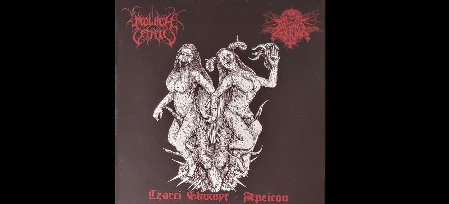 MOLOCH LETALIS / DEATH'S COLD WIND "The Devil's Whisper – Apeiron" CD - Black/Death Metal & Death Metal
