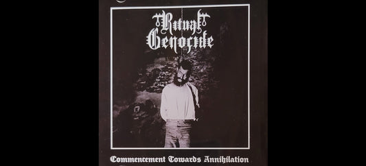 Ritual Genocide "Commencement Towards Annihilation" CD -  Black/Death Metal