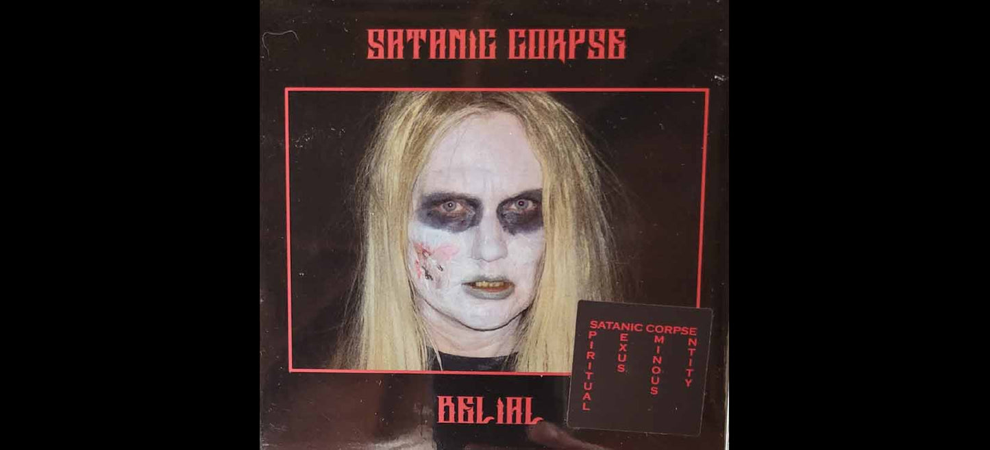 SATANIC CORPSE "Belial" Digipack CD - Black Metal Mass from USA