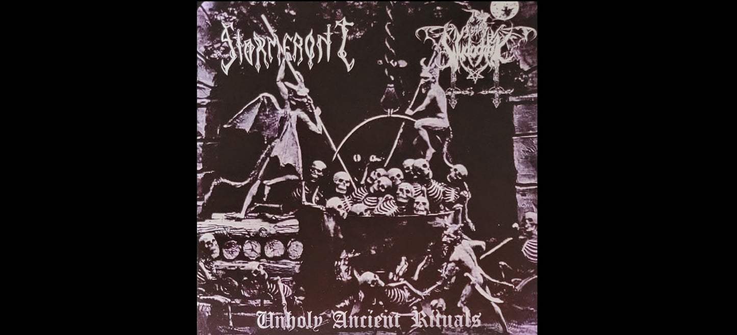 STORMFRONT (Norway) / WUDODALAK (Germany) - "Unholy Ancient Rituals" CD - Black Metal / Raw Black Metal