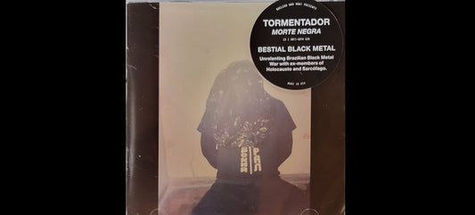 Tormentador “Morte Negra” CD - Black/Death Metal from Brazil. (Post-Holocausto with ex-Sarcofago drummer)