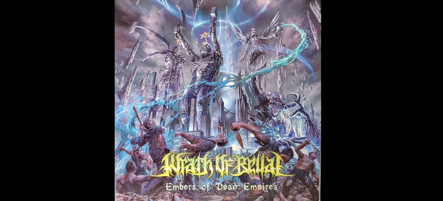 Wrath of Belial "Embers of Dead Empires" CD - Melodic Death/Thrash Metal. For fans of Kataklysm